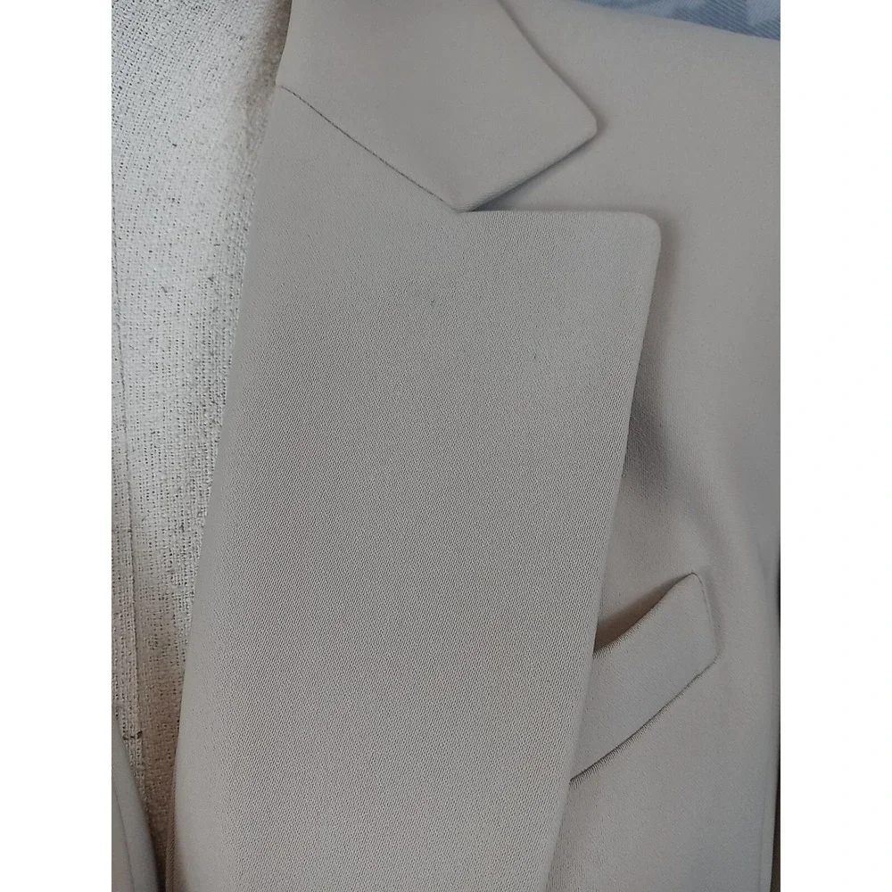 Vintage Travis Ayers Blazer Womens Size 14 Suit Jacket Tan Dress Jacket‎